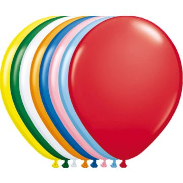 Ballonnen set meerkleurig 30cm - 10 stuks