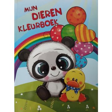 Mijn Kleurboek Dieren - glitter