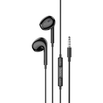 Hoco M1 Max Earphones with Mic - 3,5mm aux jack (Black)