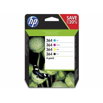 Original HP Multipack 364 Small BK/C/M/Y