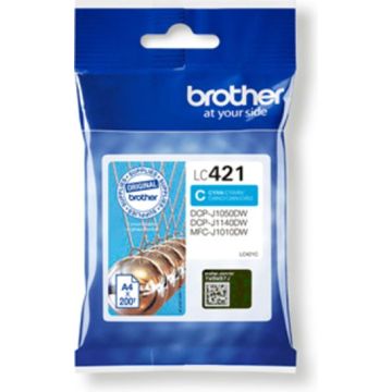 Original Brother LC 421 Cyan