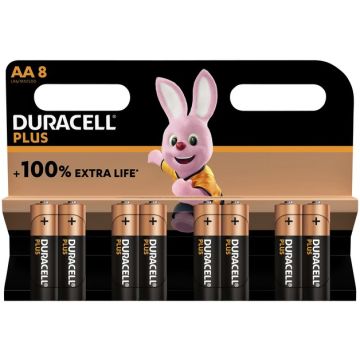 Duracell Plus Alkaline AA (8-pack)