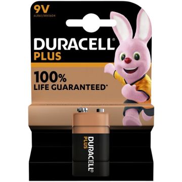 Duracell Plus Alkaline 9V (1-pack)