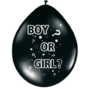 Gender Reveal Ballonnen - 8 stuks