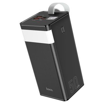 Hoco Powerbank PD20W 50.000mAh - Micro-USB / USB-C / 2x USB-A - Black