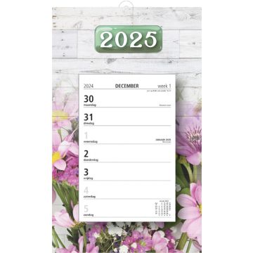 Week scheurkalender 2025 - Maandag