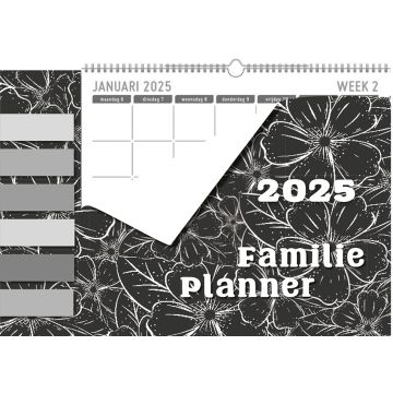 Family planner XL 2025 - Maandag
