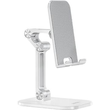 Hoco Kunststof Opvouwbare Desktop Stand - Wit