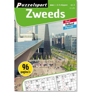 Puzzelsport Puzzelboek 96 pag. Zweeds 2-3*