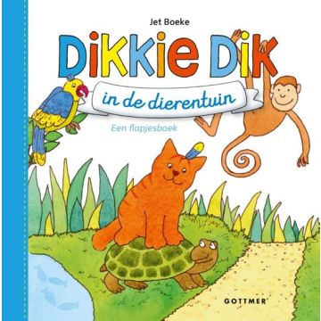 Dikkie Dik in de dierentuin - Een flapjesboek