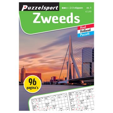 Puzzelsport Puzzelboek 96 pag. Zweeds 2-3*