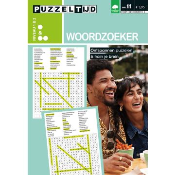 Puzzeltijd Puzzelboek 96 pag. Woodzoeker 1-2*