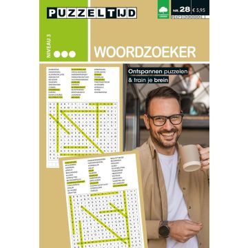 Puzzeltijd Puzzelboek 96 pag. Woordzoeker 3*