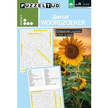 Puzzeltijd Puzzelboek 96 pag. Woordzoeker special 4*