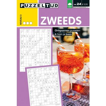 Puzzeltijd Puzzelboek 96 pag. Zweeds 3*