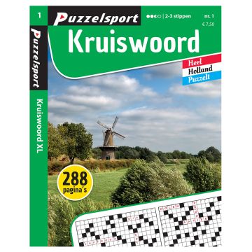 Puzzelsport Puzzelboek 288 pag. Kruiswoord 2-3*