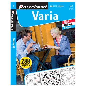 Puzzelsport Puzzelboek 288 pag. Varia 2*