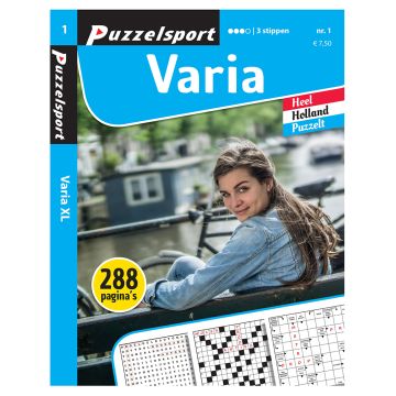 Puzzelsport Puzzelboek 288 pag. Varia 3*