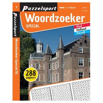 Puzzelsport Puzzelboek 288 pag. Woordzoeker Special 3*