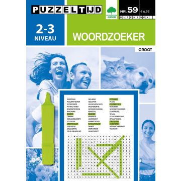 Puzzeltijd Puzzelboek 288 pag. Woordzoeker 2-3*