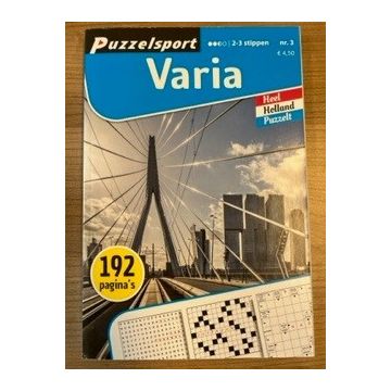 Puzzelsport Puzzelboek 192 pag. Varia 2-3*