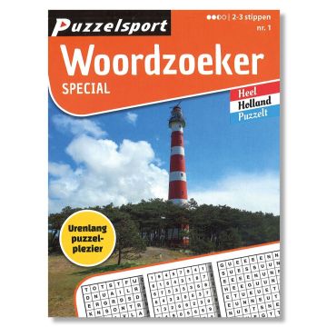 Puzzelsport Puzzelblok 224 pag. Woordzoeker special 2-3*