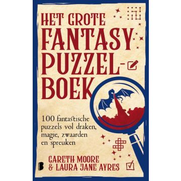 !! Het grote fantasypuzzelboek - Gareth Moore