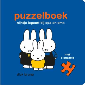 Nijntje logeert bij opa en oma puzzelboek - Dick Bruna