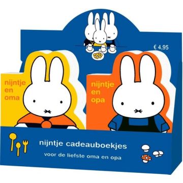 Display cadeauboekjes nijntje en oma + nijntje en opa - Dick Bruna