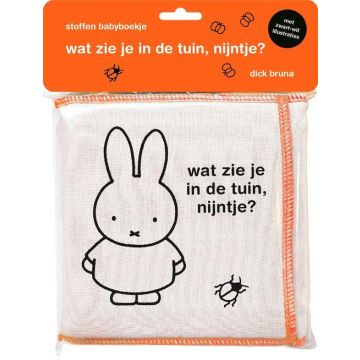 Stoffen babyboekje, wat zie je in de tuin, nijntje? - Dick Bruna