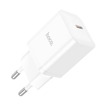 Hoco Mini Single Port PD20W Fast Safe Charger USB-C