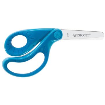 Schaar Westcott Ergo Junior, Soft Grip Blauw