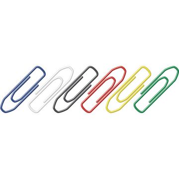 Paperclips Alco 26mm Hoekig, Assorti, Doos 125 Stuks