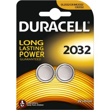 Duracell Lithium Knoopcel CR2032 (2-pack)