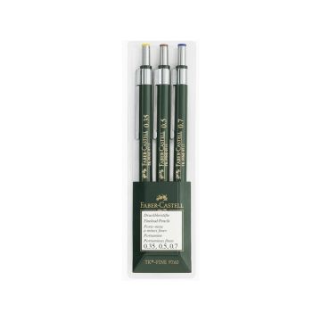 Faber Castell TK-Fine 9760 Vulpotlood Set, 3-delig