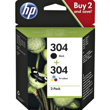 Original HP Multipack 304 Black & Color