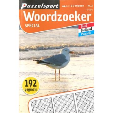 Puzzelsport Puzzelboek 192 pag. Woordzoeker 2-3 nr. 3