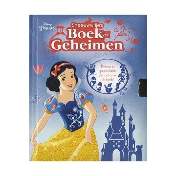 Disney Sneeuwwitje boek vol geheimen. Dagboekje, 48 pagina's