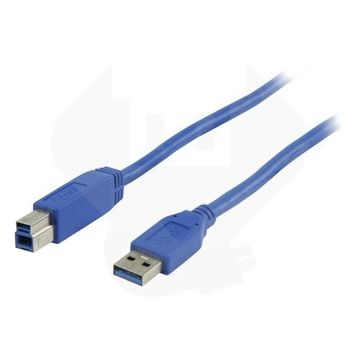 USB 3.0 Printer Kabel A Male - B Male - 2 meter